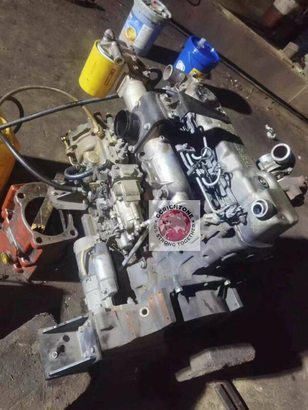 Дизельный двигатель внутреннего сгорания Mitsubishi 4D34 KATO HD 512-3 (5) Дизельный двигатель внутреннего сгорания Mitsubishi 4D34 KATO HD 512-3