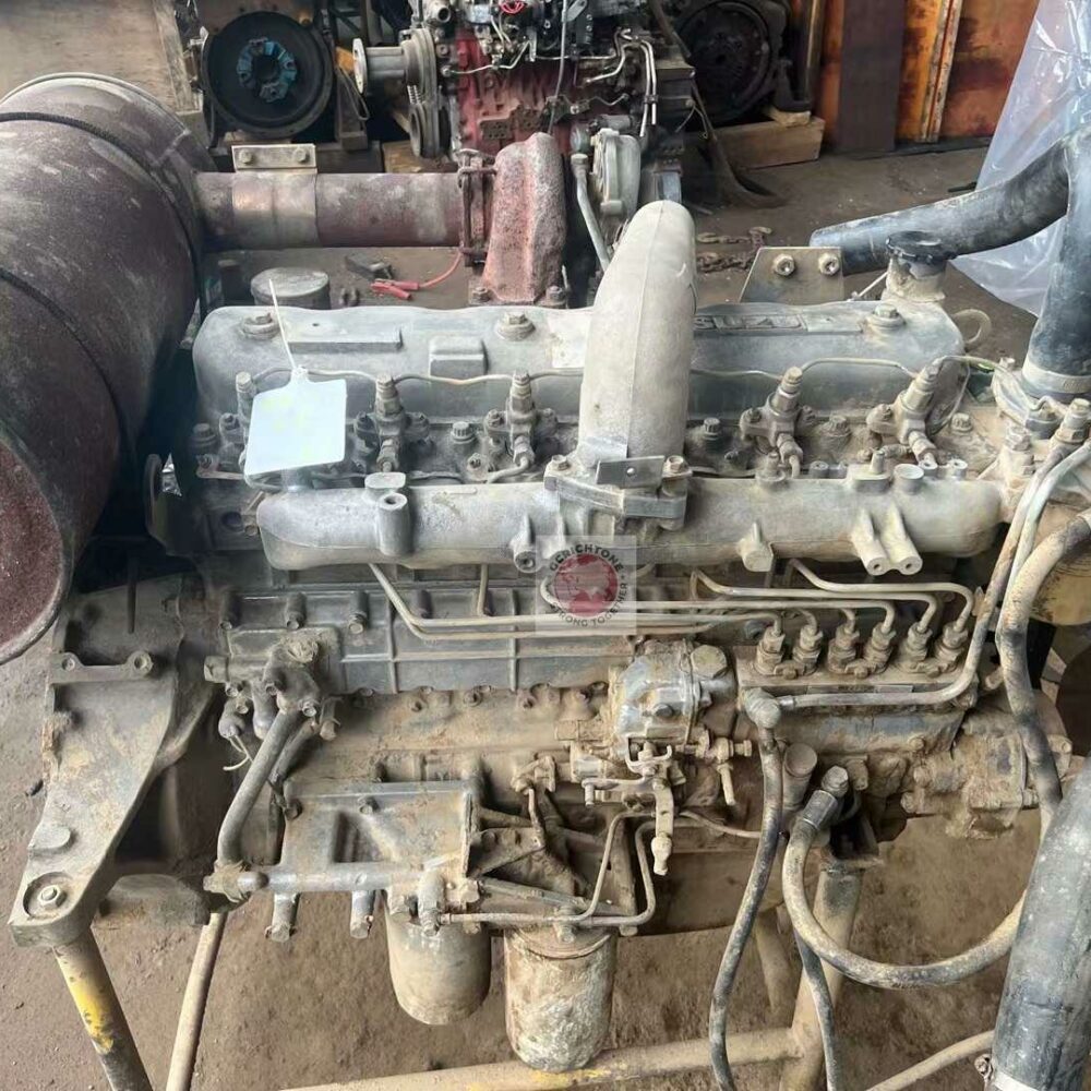 Дизельный двигатель внутреннего сгорания ДВС ISUZU 6BD1 HITACHI